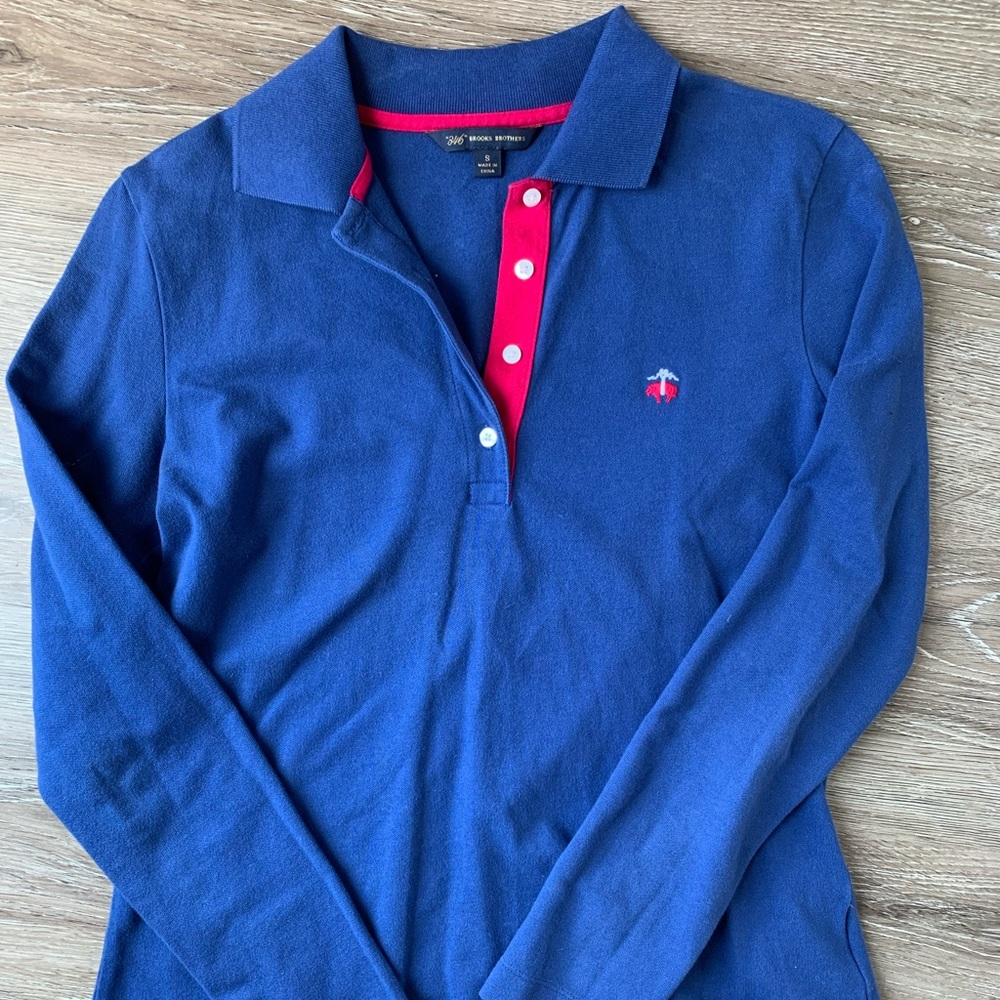 Brooks Brothers Long Sleeved Polo Shirt